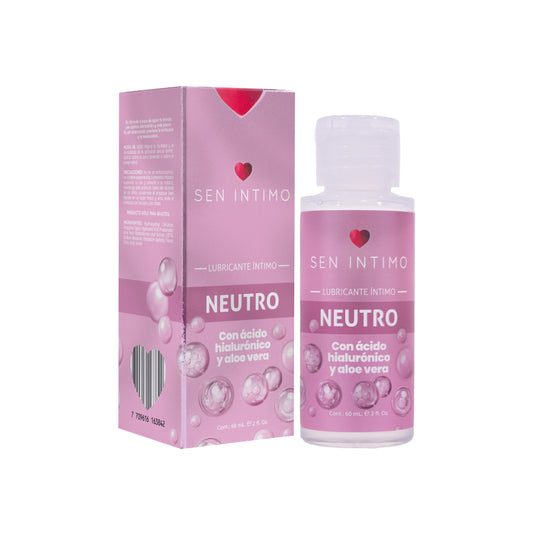 Lubricante Neutro con Ácido Hialurónico y Aloe Vera x 60 ml