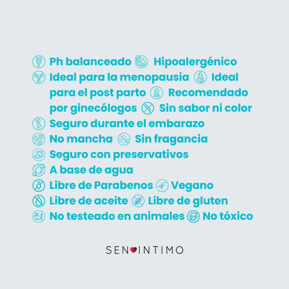 Natural Lubricant X 500 Ml Sen Intimo