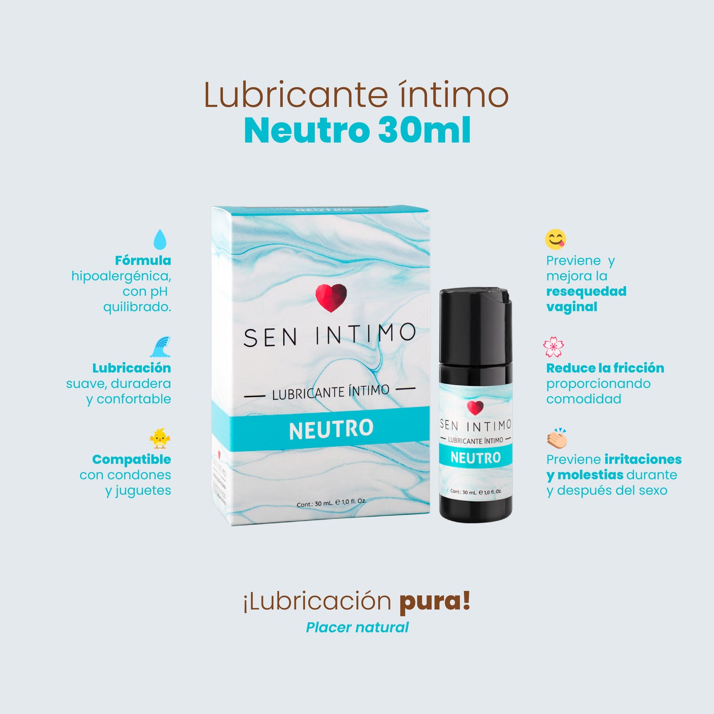 Neutral Lubricant X 30 Ml Sen Intimo