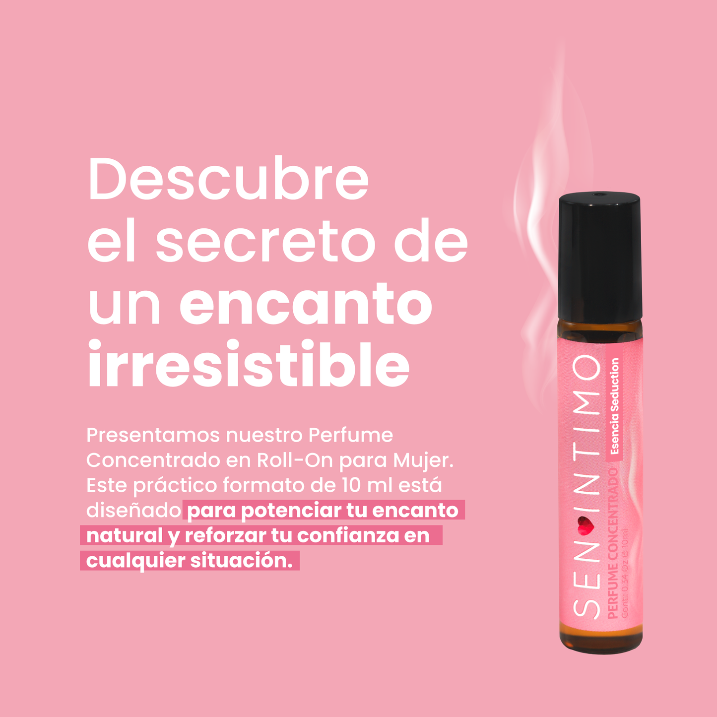 Perfume Attract Esencia Seduction para Mujer Roll-On Sen Íntimo - descubre el secreto de un encanto irresistibl