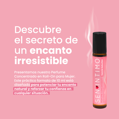 Perfume Attract Esencia Seduction para Mujer Roll-On Sen Íntimo - descubre el secreto de un encanto irresistibl