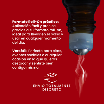 Perfume Attract Esencia Forever para Mujer Roll-On Sen Íntimo - aplicación roll-on práctica envío discreto
