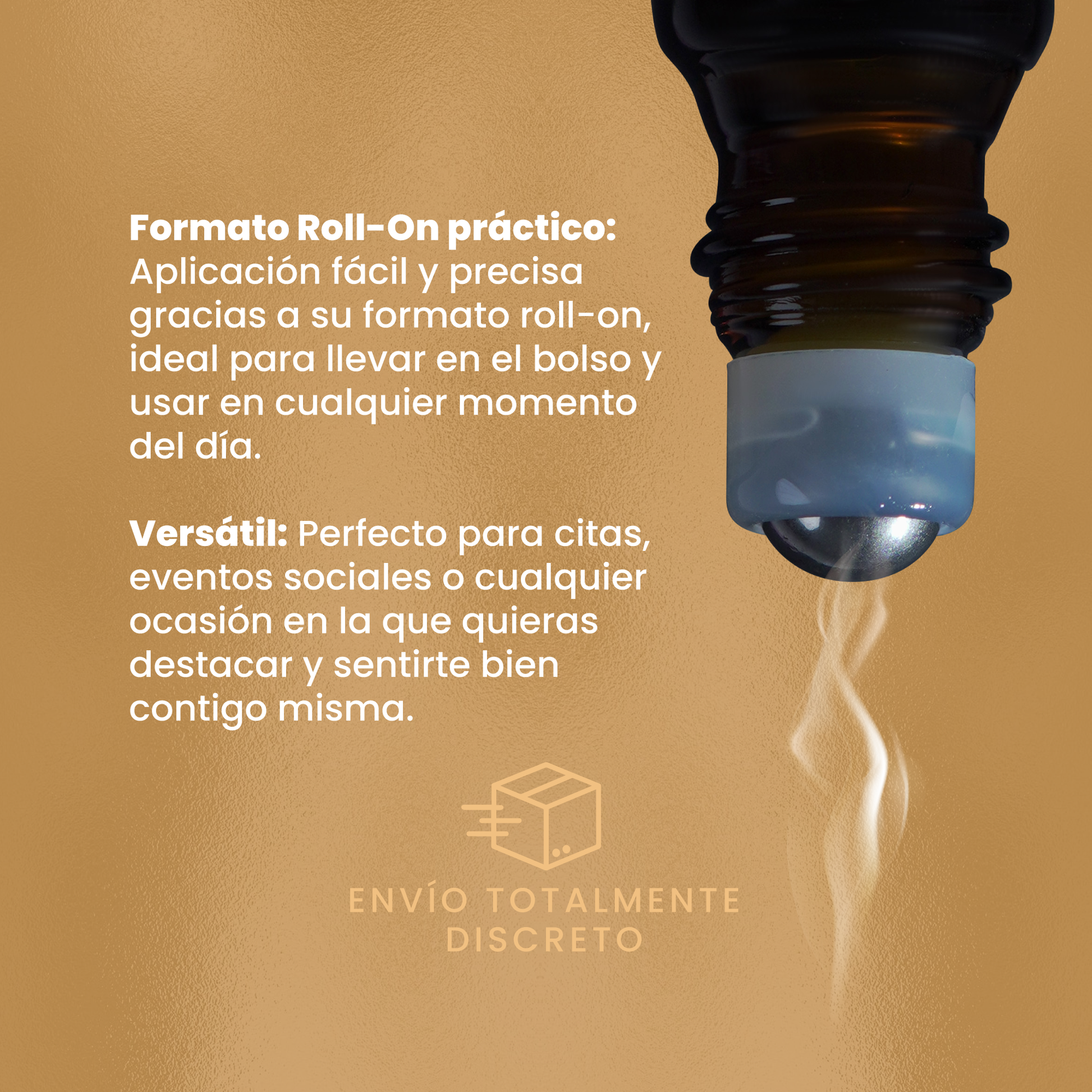 Perfume Attract Esencia Radiant para Mujer Roll-On Sen Íntimo - aplicación roll-on práctica envío discreto