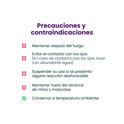 Precauciones del Toy Cleaner X Sen Íntimo - Mantener alejado del fuego, evitar contacto con ojos, conservar a temperatura ambiente