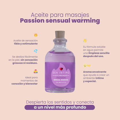 Sensual Warming X 60 Ml Passion Sen Intimo