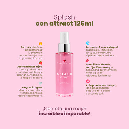 Splash Frutos rojos 125ml
