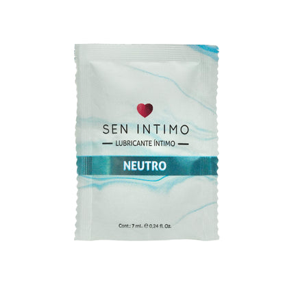 Lubricante Íntimo Neutro Sachet 7ml Sen Íntimo - monodosis portátil