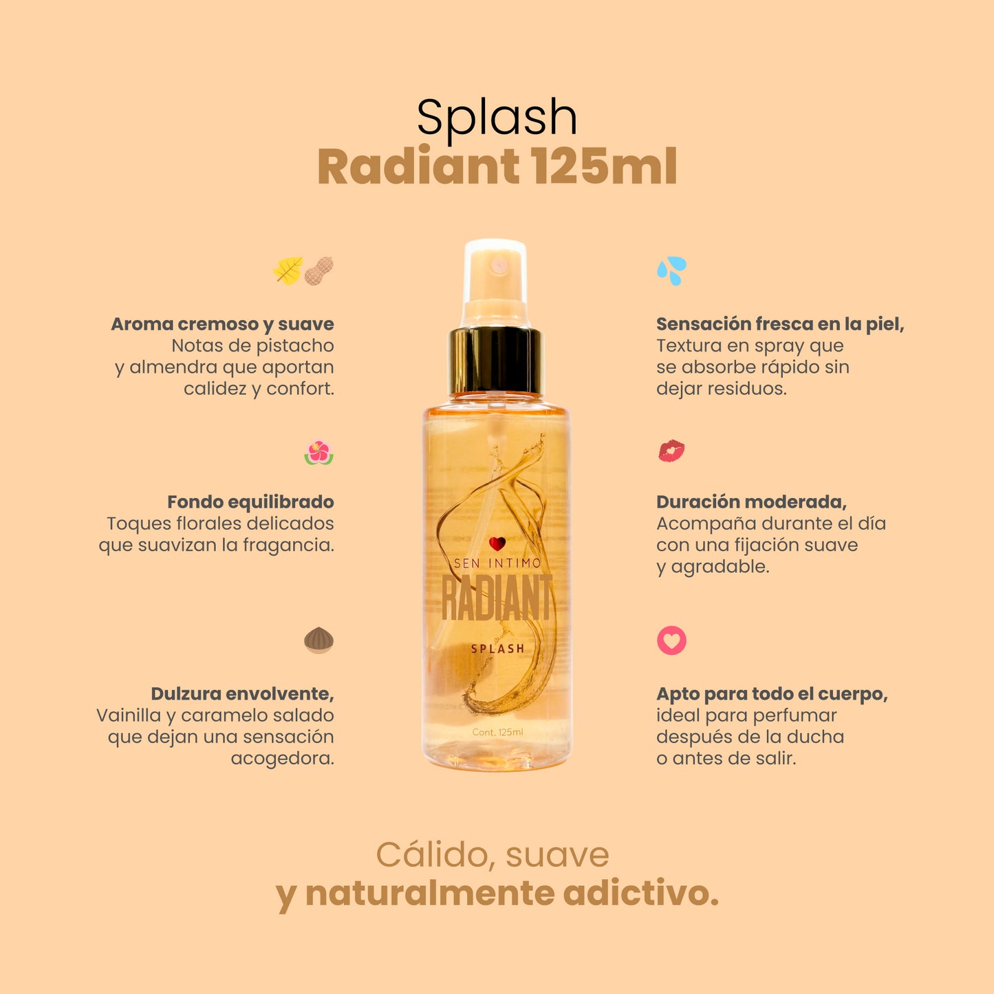 Splash Radiant x125ml