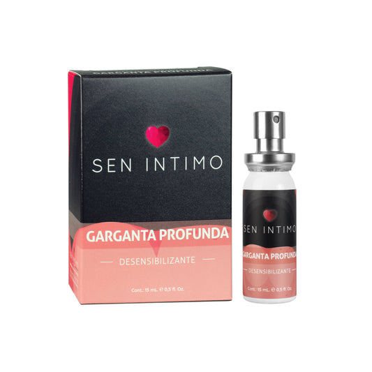 Spray Garganta Profunda Desensibilizante 15ml caja - Sen Íntimo