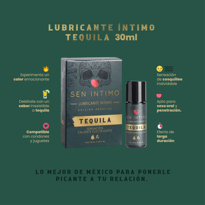 Lubricante Electrizante Tequila x 30 ml  Sen Intimo