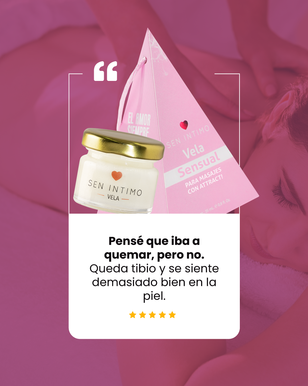 Massage Candle X 25 Ml Sen Intimo