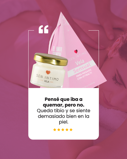 Massage Candle X 25 Ml Sen Intimo