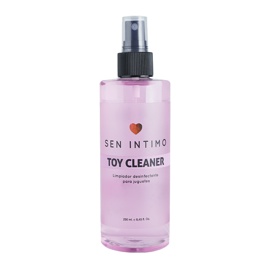 Toy Cleaner X 250ml Sen Íntimo - Elimina el 99.9% de bacterias, uso diario, limpia sin dañar los materiales