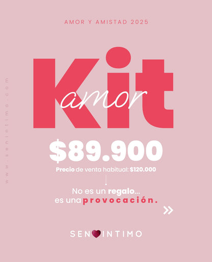 KIT AMOR -Ideal para sorprender, explorar y disfrutar juntos.