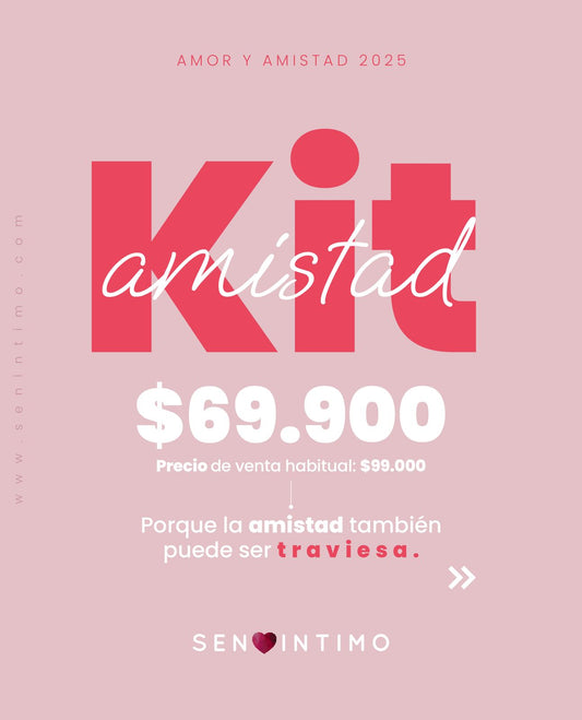 KIT AMISTAD (Aquí lo que queremos es chispa, sorpresa y mucha piel de gallina)